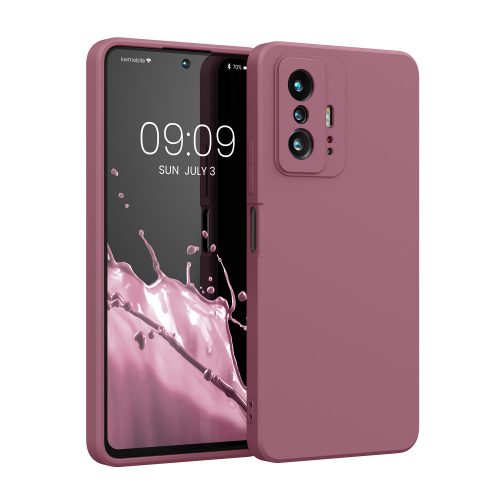 Θήκη για Xiaomi 11T / 11T Pro, Silicone, Pink, 56573.167, kwmobile