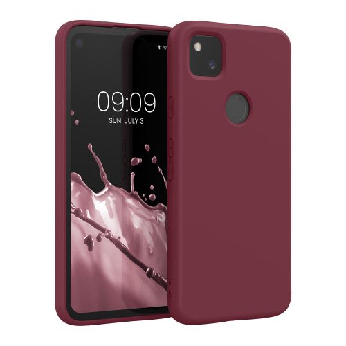 Θήκη για Google Pixel 4a, Silicone, Purple, 52622.209, kwmobile