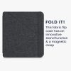 Θήκη για Kobo Libra 2, Textile, Grey, kwmobile, 56582.19