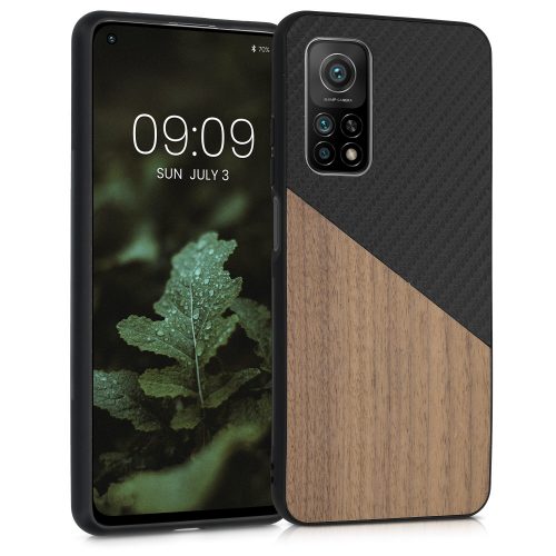 Θήκη για Xiaomi Mi 10T / Mi 10T Pro, Wood, Brown, 56623.01, kwmobile