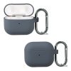 Θήκη για ακουστικά Apple AirPods 3, Kwmobile, Grey, Silicone, 56655.22