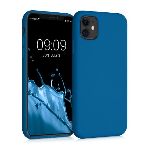 Θήκη για Apple iPhone 11, Silicone, Blue, 50791.228, kwmobile