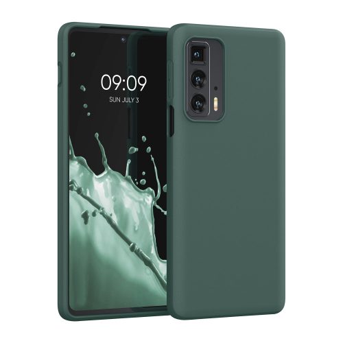 Θήκη για Motorola Edge 20 Pro, Silicone, Green, 56063.171, kwmobile