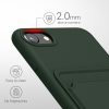 Θήκη για Apple iPhone 8 / iPhone 7 / iPhone SE 2, Silicone, Green, 55117.80, kwmobile