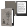 Κάλυμμα για Kobo Aura H2O Edition 1, Οικολογικό δέρμα, Γκρι, kwmobile, 56872.02