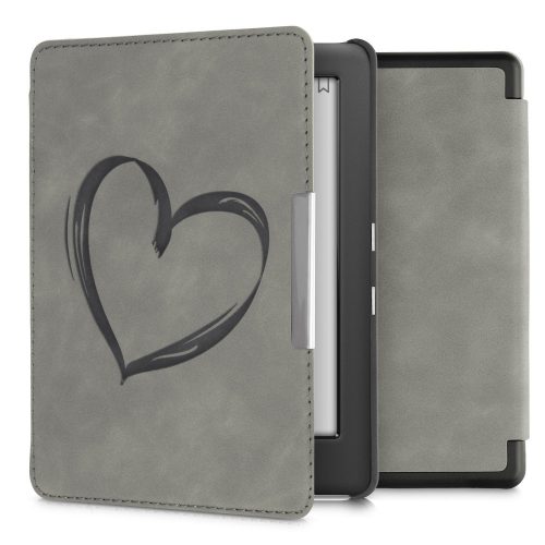 Θήκη για Kobo Glo HD / Touch 2.0, Eco-leather, Grey, kwmobile, 56870.01