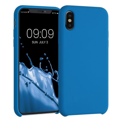 Θήκη για Apple iPhone X / iPhone XS, Silicone, Blue, 42495.228, kwmobile