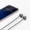 Σετ 2 λουριών για ακουστικά Samsung Galaxy Buds Pro, Kwmobile, Μαύρο, Σιλικόνη, 56874.01