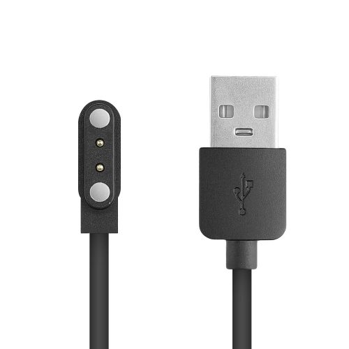 Καλώδιο φόρτισης USB για Haylou RT LS05S, Kwmobile, Μαύρο, Πλαστικό, 56863.01