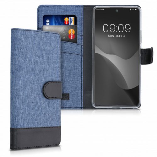 Κάλυμμα για Xiaomi 11T / 11T Pro, Textile, Blue, 56900.17, kwmobile