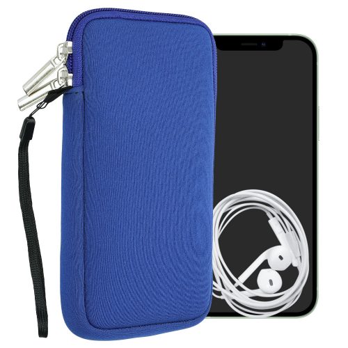 Θήκη τηλεφώνου γενικής χρήσης XL - 6,8 ιντσών, Neoprene, Blue, 46188.4.134, kwmobile