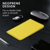 Κάλυμμα για έγγραφα αυτοκινήτου, Kwmobile, Yellow, Neoprene, 55381.75