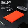 Κάλυμμα για έγγραφα αυτοκινήτου, Kwmobile, Orange, Neoprene, 55381.69