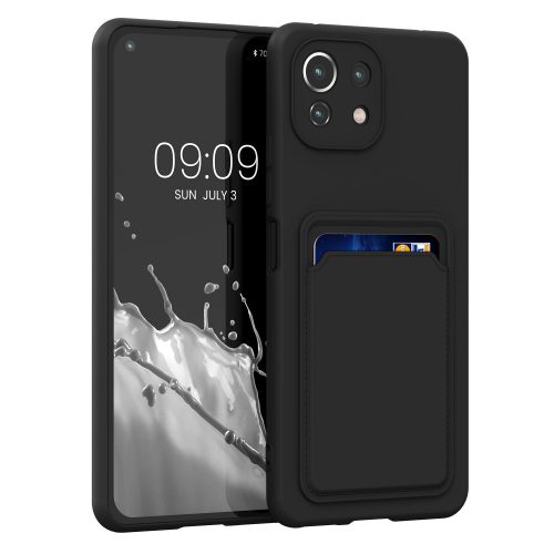 Κάλυμμα για Xiaomi Mi 11 Lite 5G, Silicone, Black, 56951.47, kwmobile