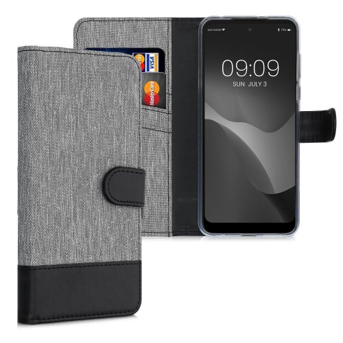 Κάλυμμα για Motorola Moto G Power (2022), Textile, Grey, 57009.22, kwmobile