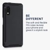 Θήκη για Samsung Galaxy Xcover Pro, Silicone, Black, 56965.01, kwmobile