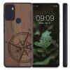 Θήκη για Motorola Moto G60s, Wood, Brown, 57067.01, kwmobile