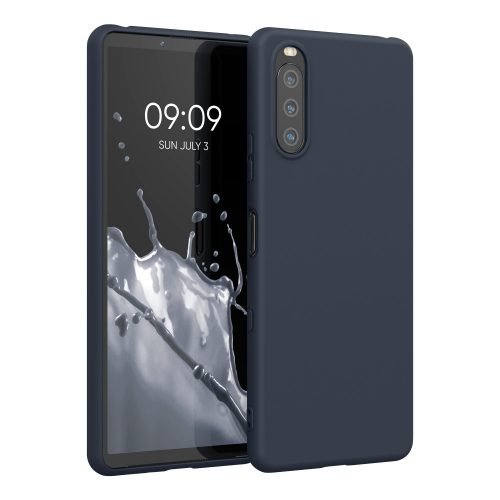 Θήκη για Sony Xperia 10 III, Silicone, Blue, 54754.186, kwmobile