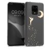 Θήκη Kwmobile για Xiaomi Redmi Note 9S/Redmi Note 9 Pro/Redmi Note 9 Pro Max, σιλικόνη, διαφανές/χρυσό, 52149.10