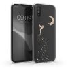 Θήκη Kwmobile για Xiaomi Redmi 9A/Redmi 9AT, σιλικόνη, διαφανές/χρυσό, 57092.01