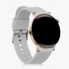 Σετ 2 λουριών για Huawei Watch GT 3 (42mm), kwmobile, Silicone, Black / White, 57109.01