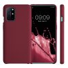 Θήκη για OnePlus 8T, Silicone, Red, 53683.209, kwmobile