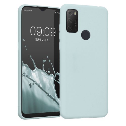 Θήκη Kwmobile για Alcatel 1S (2021), Silicone, Green, 54466.200