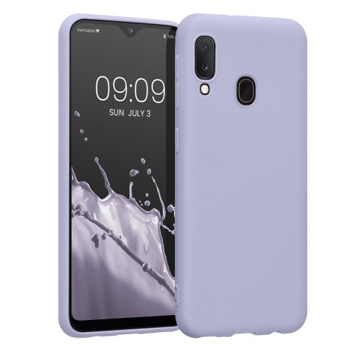 Θήκη Kwmobile για Samsung Galaxy A20e, Silicone, Purple, 48738.139