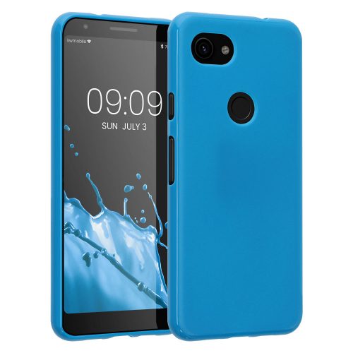 Θήκη Kwmobile για Google Pixel 3a, Silicone, Blue, 47590.224