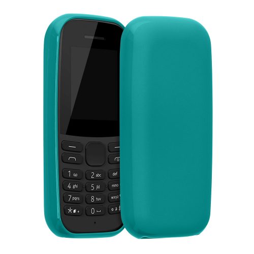 Θήκη Kwmobile για Nokia 105 (2019), Silicone, Green, 53673.57