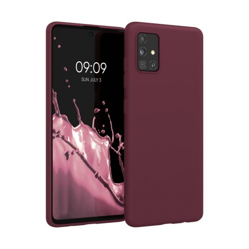 Θήκη Kwmobile για Samsung Galaxy A51, Silicon, Purple, 51196.190