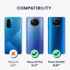 Σετ 3 προστατευτικών μεμβρανών για Xiaomi Poco X3 NFC / Poco X3 Pro, kwmobile, εμπρός, διαφανές, 57236.1