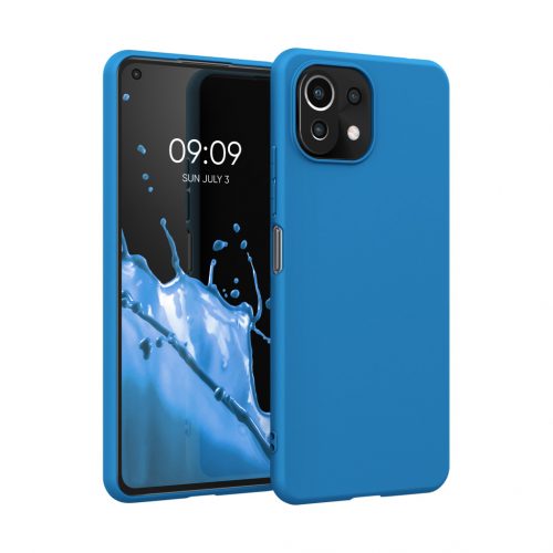 Θήκη Kwmobile για Xiaomi Mi 11 Lite 5G/11 Lite 5G NE, Silicone, Blue, 54726.228