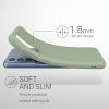 Θήκη Kwmobile για Samsung Galaxy S21 FE, Silicone, Green, 55484.172