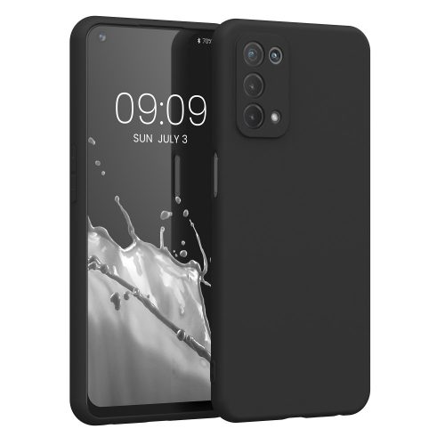 Θήκη Kwmobile για OPPO A74 5G/A54 5G, Silicone, Black, 57256.47