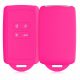 Κλειδιά αυτοκινήτου για Renault 4 Κουμπιά - Smart Key, Kwmobile, Pink, Silicone, 48035.77