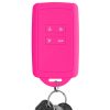 Κλειδιά αυτοκινήτου για Renault 4 Κουμπιά - Smart Key, Kwmobile, Pink, Silicone, 48035.77