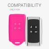 Κλειδιά αυτοκινήτου για Renault 4 Κουμπιά - Smart Key, Kwmobile, Pink, Silicone, 48035.77