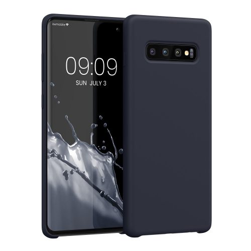 Θήκη Kwmobile για Samsung Galaxy S10 Plus, σιλικόνη, μπλε, 49028.186