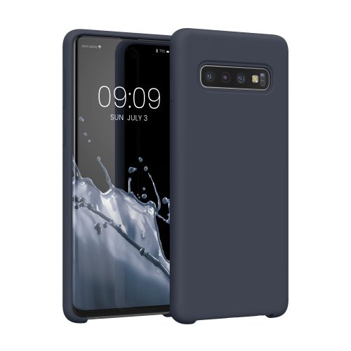 Θήκη Kwmobile για Samsung Galaxy S10, Silicone, Blue, 47732.186