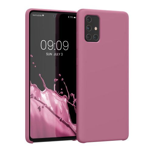 Θήκη Kwmobile για Samsung Galaxy A71, Silicone, Purple, 51209.167