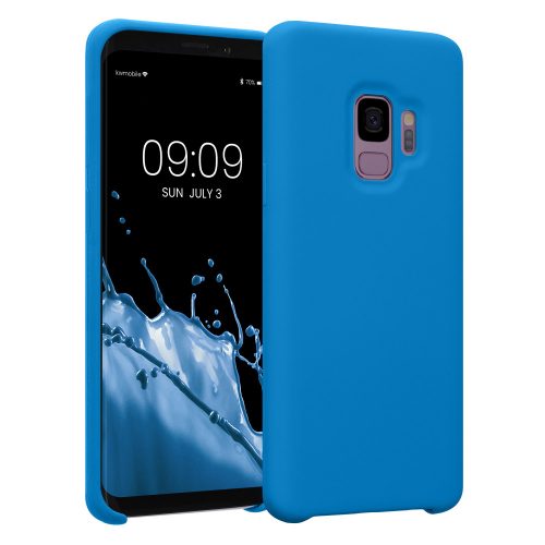 Θήκη Kwmobile για Samsung Galaxy S9, Silicone, Blue, 44182.157