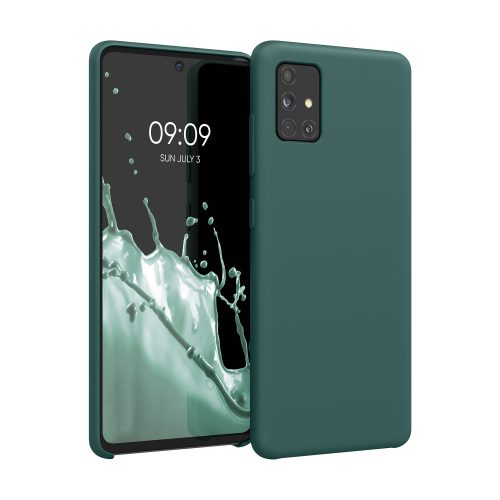 Θήκη Kwmobile για Samsung Galaxy A51, Silicone, Green, 51197.171