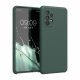 Θήκη Kwmobile για Samsung Galaxy A52/Galaxy A52 5G/Galaxy A52s 5G, Silicone, Green, 54347.171