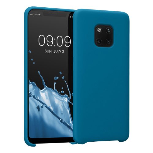 Θήκη Kwmobile για Huawei Mate 20 Pro, Silicone, Blue, 52287.224