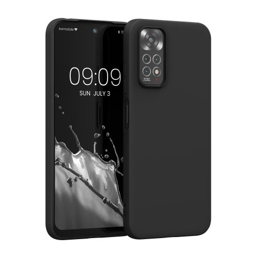 Θήκη Kwmobile για Xiaomi Redmi Note 11/Redmi Note 11s, Silicone, Black, 57368.47