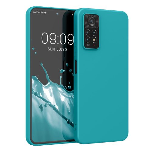 Θήκη Kwmobile για Xiaomi Redmi Note 11 Pro/Redmi Note 11 Pro 5G, Silicone, Green, 57369.57