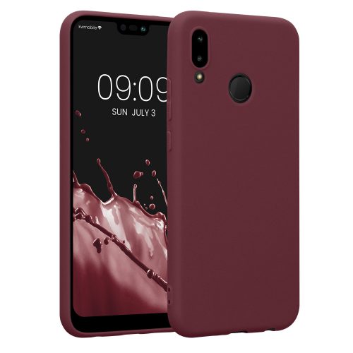 Θήκη Kwmobile για Huawei P20 Lite, Silicone, Purple, 44358.190