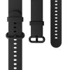 Σετ 2 ιμάντων για Xiaomi Mi Watch Lite/Redmi Watch, Kwmobile, Μαύρο/Πράσινο, Σιλικόνη, 54778.03