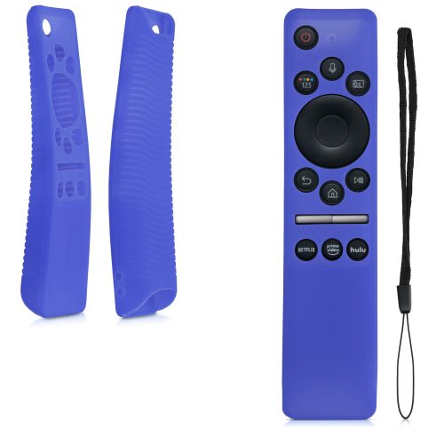 Θήκη για τηλεχειριστήριο BN59-01312A/BN59-01312B, Kwmobile, Blue, Silicone, 55137.04